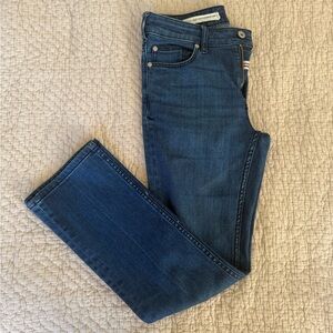 Pilcro | High-Rise Bootcut Crop Denim